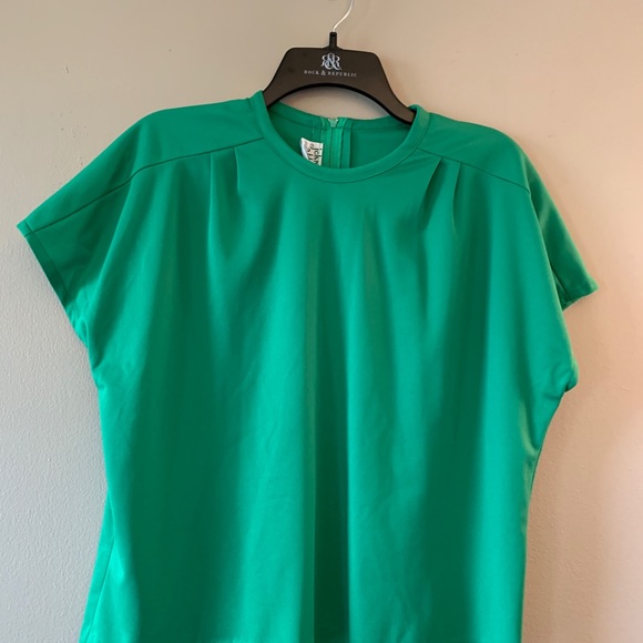 Vintage John Abbott Green top - Picture 2 of 7